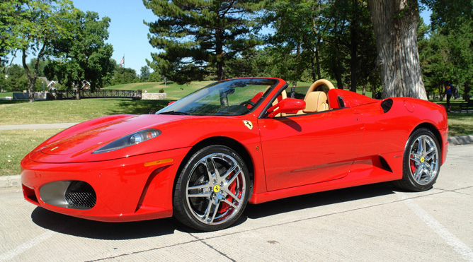 Petaluma Ferrari F430 Rental